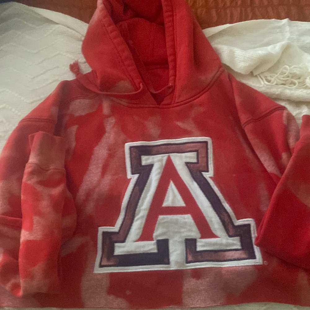 University of Arizona tie dye hoodie
